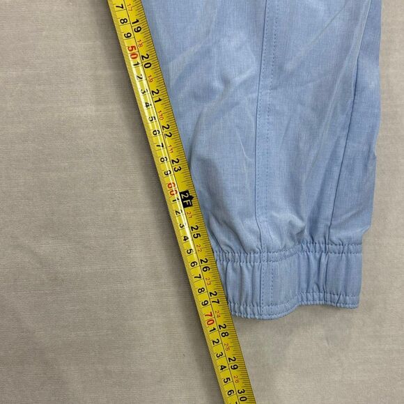 Dickies Medical Women's Size 2XL XXL Nursing Scrubs Pants Cropped Light Blue - Picture 9 of 9